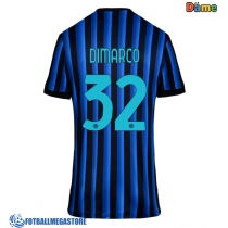 Fotballdrakt Dame Inter Milan Federico Dimarco #32 Hjemmedrakt 2025-26 Kortermet